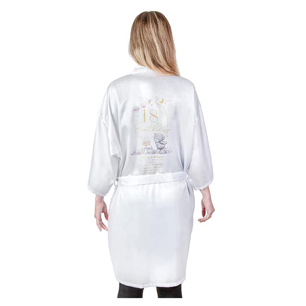 18th Birthday Dressing Gown & Glass Me to You Bear Gift Set Extra Image 1